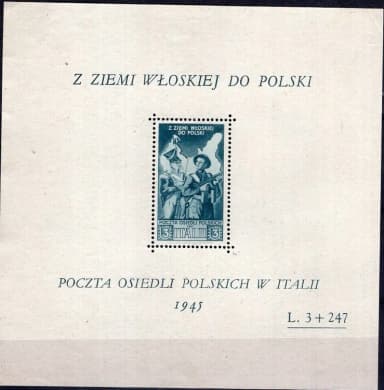 Poland Occupation in Italy Scott #28