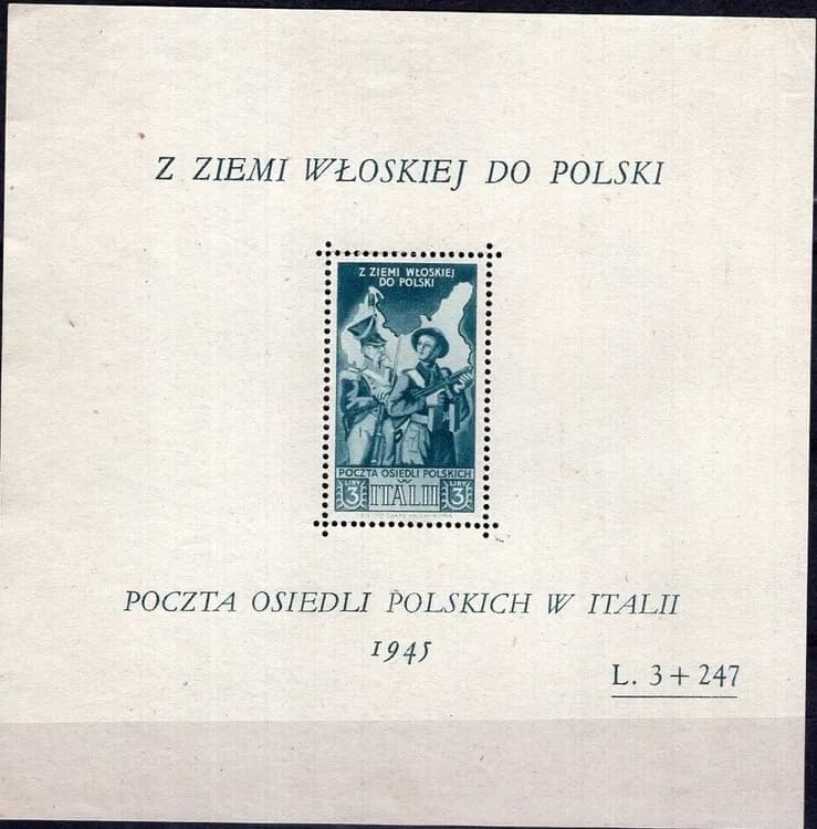 Poland Occupation in Italy Scott #28