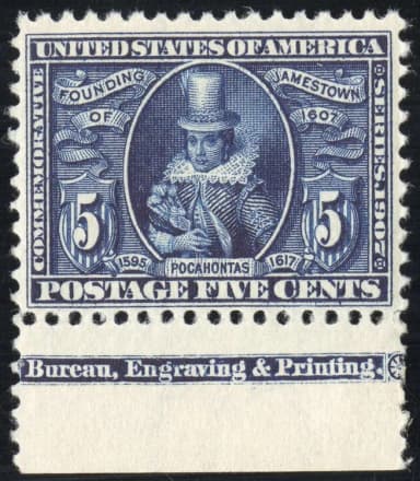 Jamestown Exposition – Pocahontas